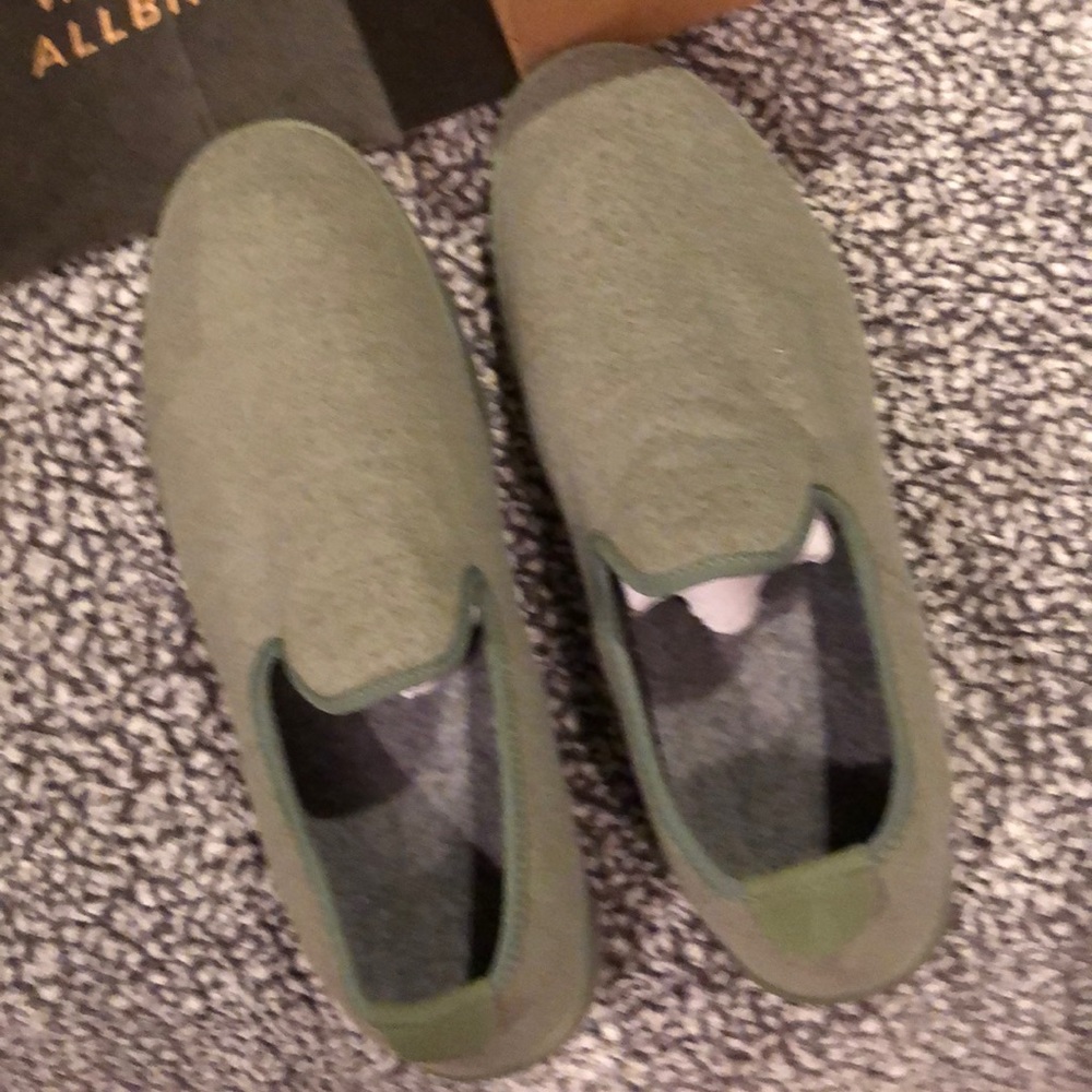 Allbirds mens Wool Lounger in Kotare Moss Green